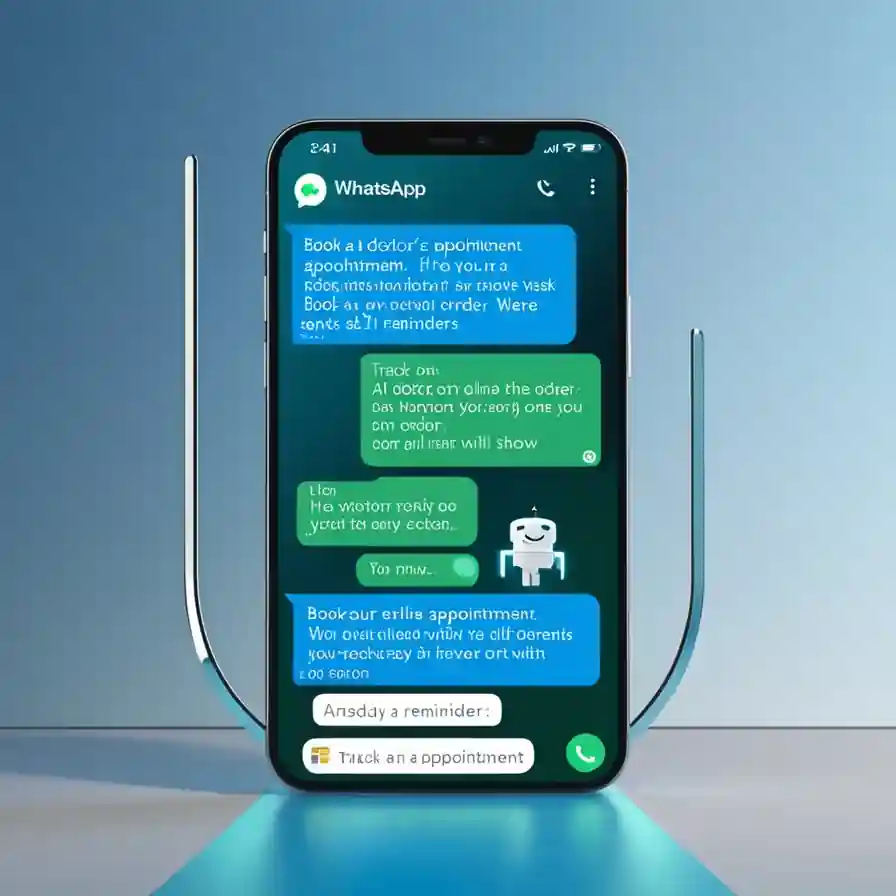 WhatsApp chatbot driving sales and generating leads through automated conversations.
