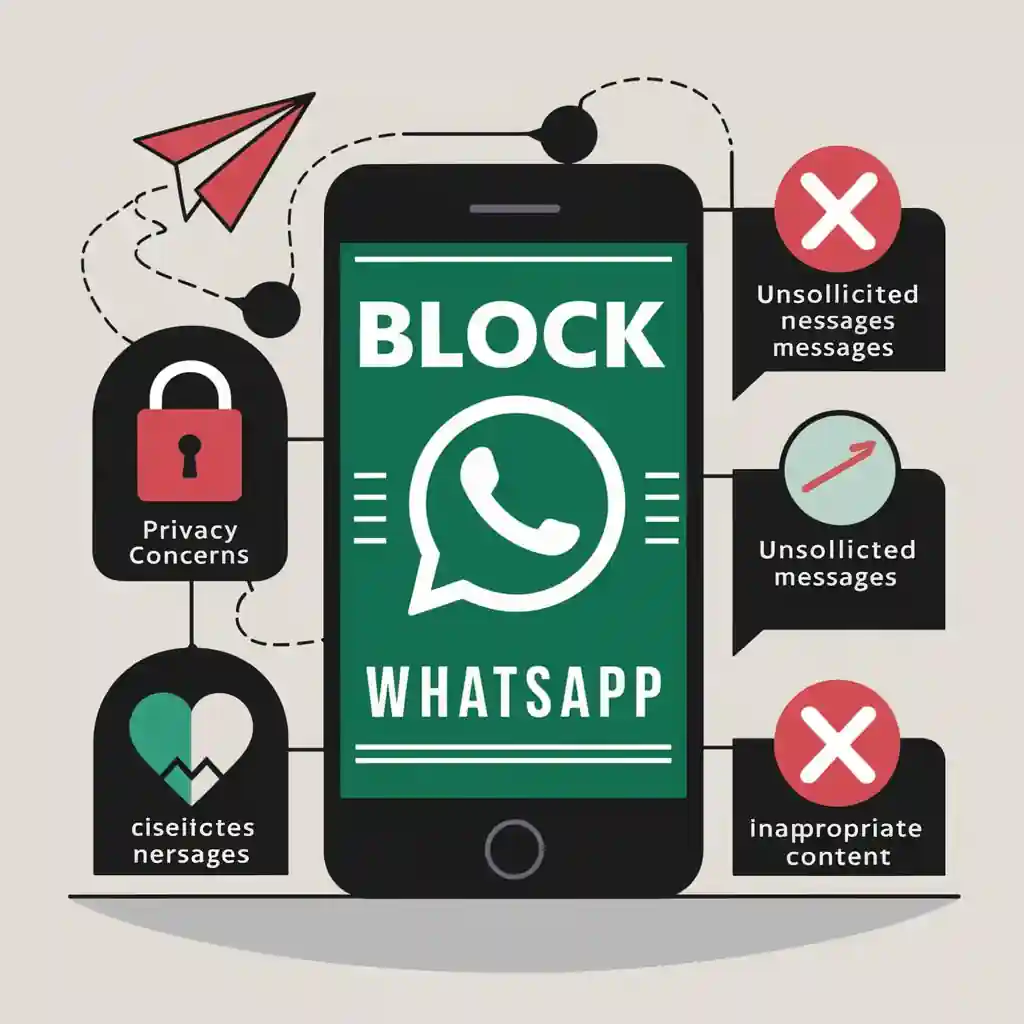 Common reasons for WhatsApp blocking: privacy, spam, inappropriate content.