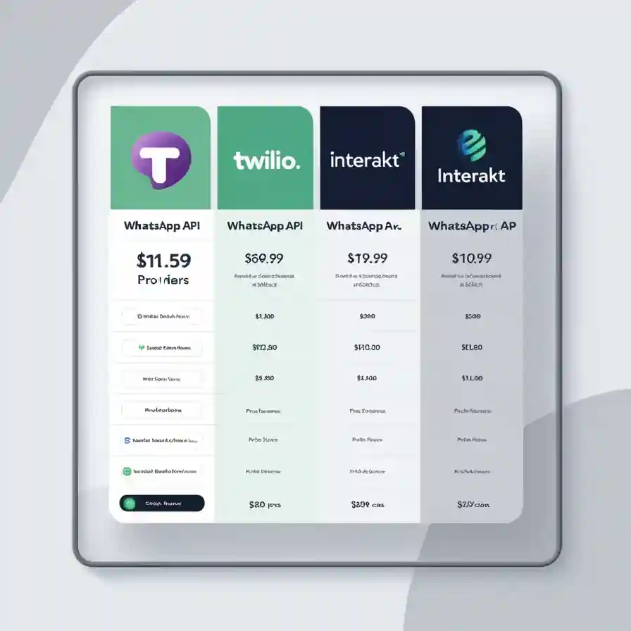 Comparison of affordable WhatsApp API providers for bulk messaging.